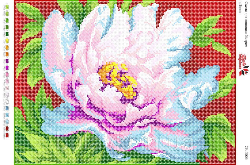 Вишивка бісером СВ 3006 формат А3