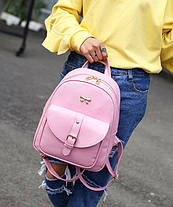 Жіночий набір 4в1 для модних дівчат Рюкзак, клатч, косметичка, візитниця, фото 5