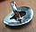 Срібне кільце "Східний бахрома" з яскравим лабрадором, розмір 17,2, фото 7