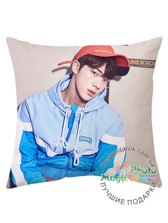 Подушка Seok Kim Jin/BTS 40*40 см
