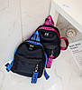 Оригінальний жіночий рюкзак з барвистими поясами, фото 6