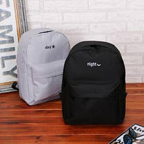 Шкільний тканинний рюкзак Day Night, фото 4