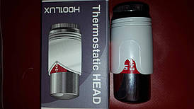 Термоголівка (М30х1,5) біла з хромом