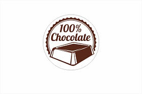 Наклейки НО-036 "Chocolate" 10 шт.