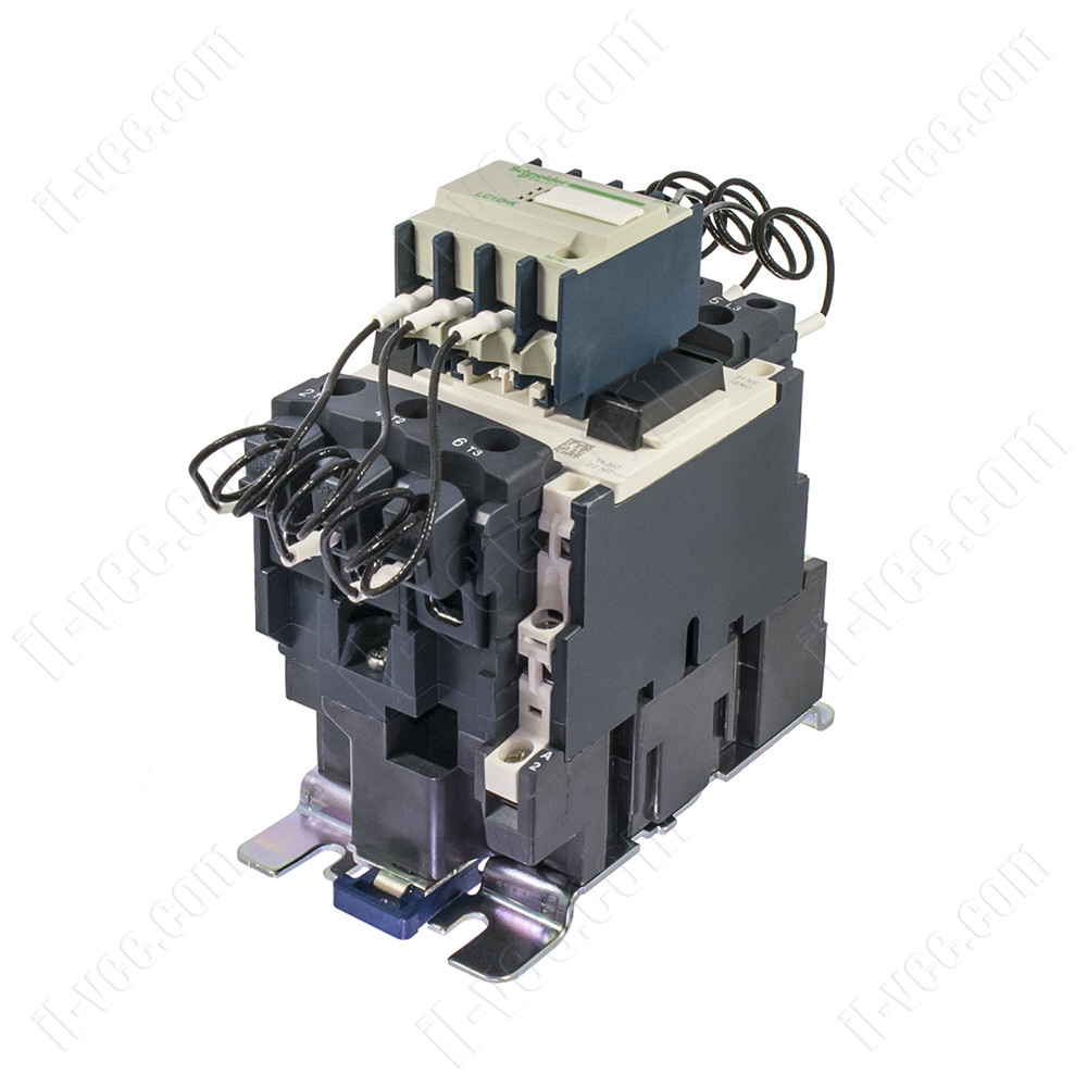 Контактор Schneider Electric LC1DPK12M7, 33.3 kVAr, 2NC+1NO, 220VAC
