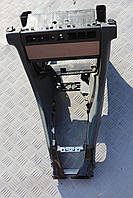 Середня консоль з рамкою під однодинову магнітолу Audi A6 C5