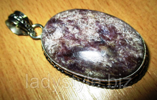 купить украшения с натуральным чароитом серебро  перстень кулон подвеска аметист  с голубым агатом  кольцо серьги