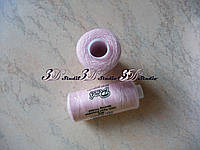 Нитки швейные №002 светло-розовый 100% полиэстер 400 ярдов