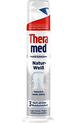 Освіжаюча зубна паста Theramed Theramed Whitening з дозатором 100 мл.