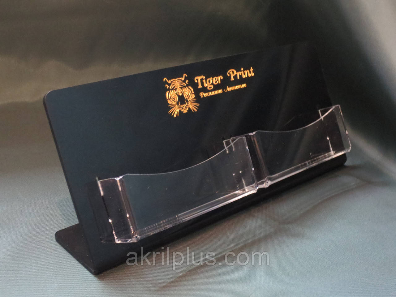 Візитниця з логотипом гравіювання