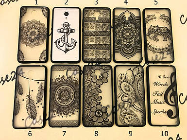 TPU чохол накладка Graphic для Meizu M3 Note Візерунки