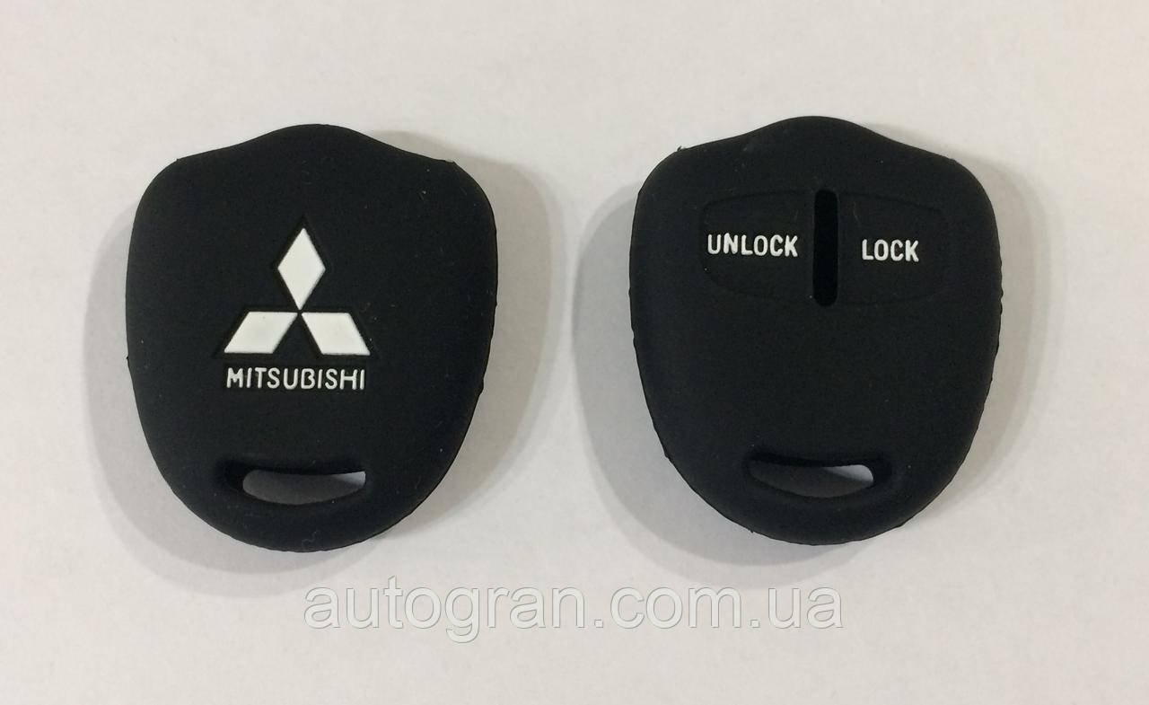 Силіконовий чохол на ключ 2 кнопки Mitsubishi