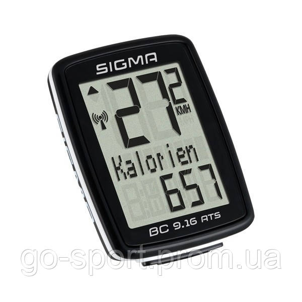 Велокомп'ютер Sigma Sport BC 9.16 ATS Безпровідний