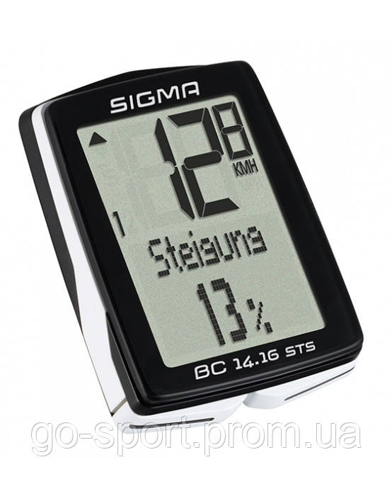 Велокомп'ютер Sigma Sport BC 14.16 STS CAD Бездротовий