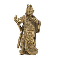 Статуэтка Гуань Ди с мечом 10х6х4 см бронзовая (3016)