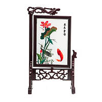 Картина на підставці "Дві рибки" вишивка двостороння 32х19 см (В4762)