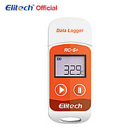 Реєстратор температури Elitech RC-5+, від -30°C до +70°C,± 0,5 °C, пам'ять 32000, PDF (ПЗ не потрібно),UK