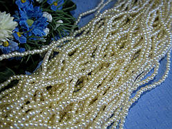 Перли кремовий діаметр 0,3 см 10 г — 770 шт.