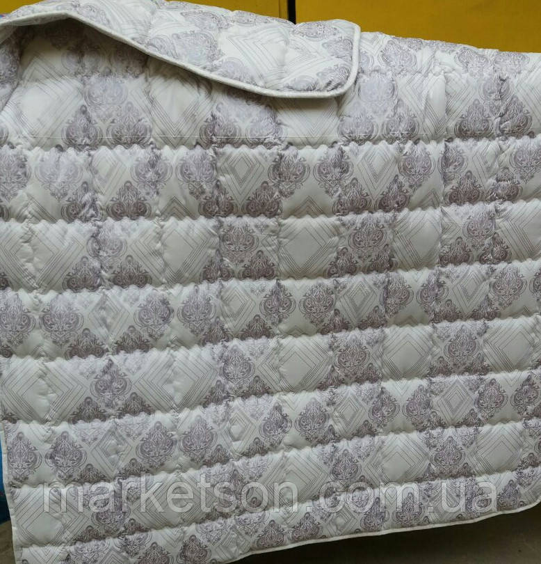 Елітна зимова тепла ковдра з овечої вовни 195*215.