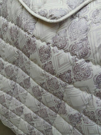 Елітна зимова тепла ковдра з овечої вовни 195*215., фото 2