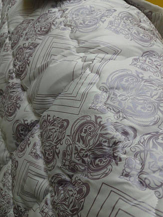 Елітна зимова тепла ковдра з овечої вовни 195*215., фото 3