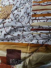 Тепла ковдра з овечої вовни 175*210. Бавовна. Кольори різні., фото 4