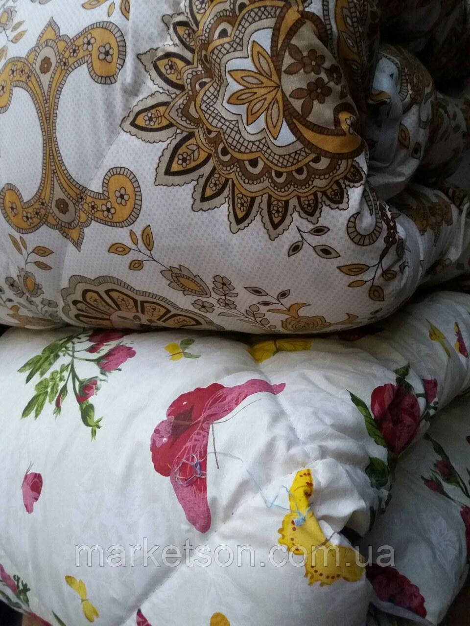 Тепла ковдра з овечої вовни 175*210. Бавовна. Кольори різні.