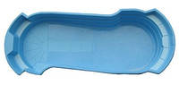 Бассейн "ЛИДЕР-2" 8,63 х 3,35 х 1,1-1,6м (с перепадом глубины). Базовый цвет - голубой.
