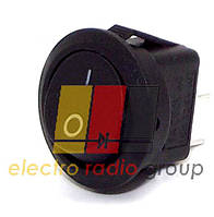 Перемикач KCD1-101-8(5) ON-OFF (2pin) Чорний Daier