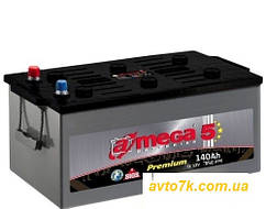 Вантажний акумулятор 140 А·год Amega (Амега140 Ампер) на Фуру Трактро Тягач