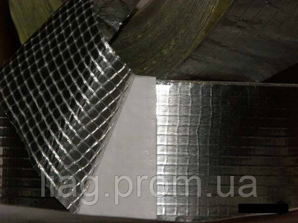 Алюминиевая лента (скотч) армированная стекловолокном AL-R 50 - фото 1 - id-p42974882