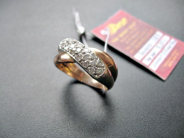 Золотое кольцо "ВЕЛИЧИЕ" из россыпью БРИЛЛИАНТОВ 1.05 карата - 5.37 гр. 18,5 размер - фото 8 - id-p392133310