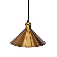 Светильник потолочный купол Loft Industrial [ Dome antique gold ]