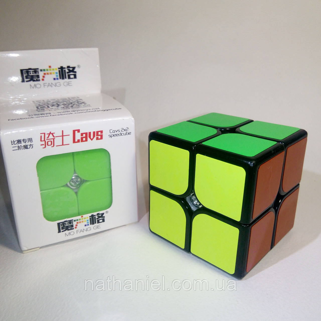 Кубик Рубика 2х2 MoFangGe Cavs Black - фото 1 - id-p370212705