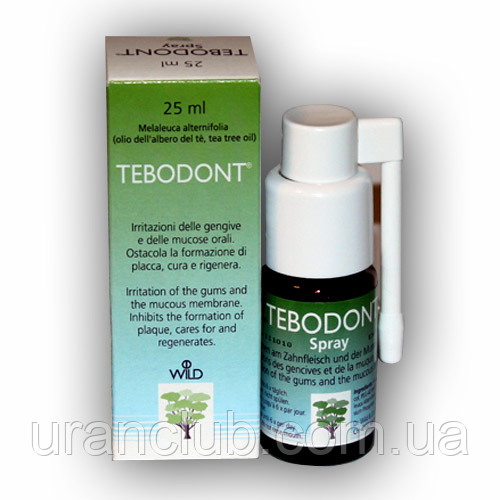 Tebodont спрей для полости рта 25 мл - фото 1 - id-p42980283