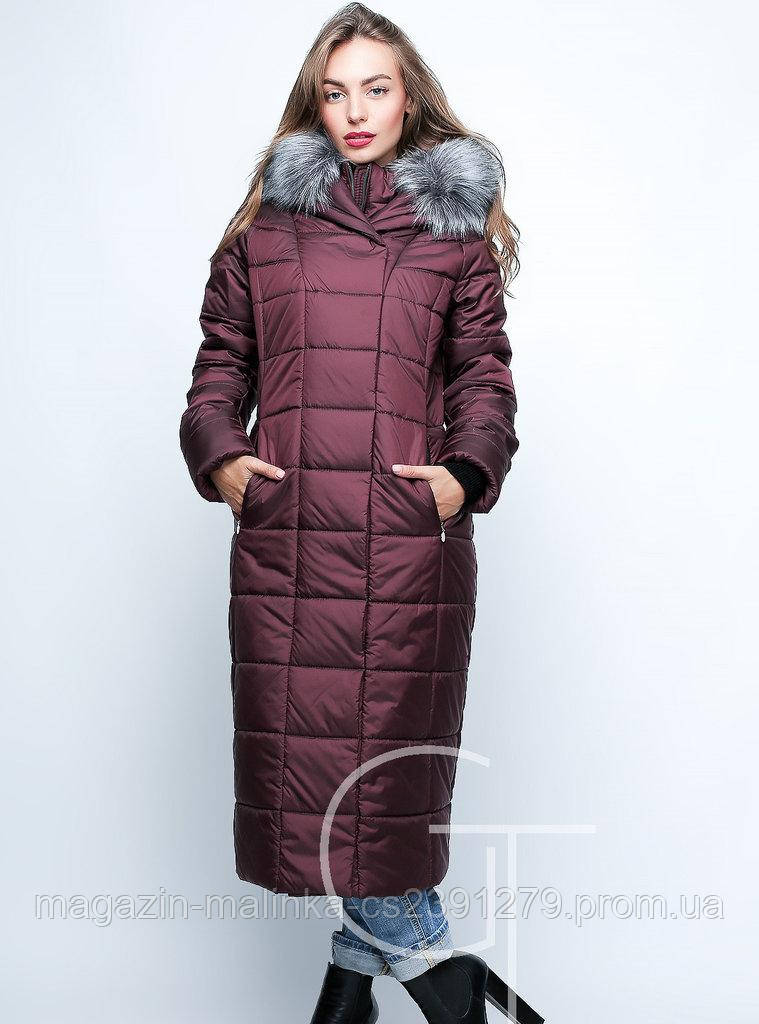 Зимове пальто жіноче Prunel 437 Сніжана