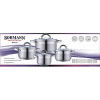 Набор кастрюль Bohmann 0716-BH (8 пр)