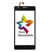Сенсор (Тачкрин) для мобільного телефону Oukitel C4, чорний, ORIG