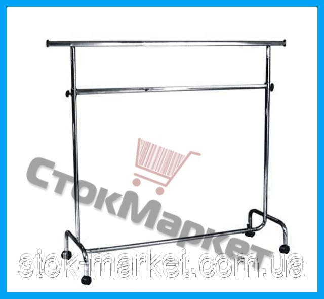 Торгова стійка для одягу 1000 мм., фото 1