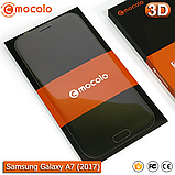 Захисне скло Mocolo Samsung Galaxy A7 (2017) 3D (Clear), фото 6