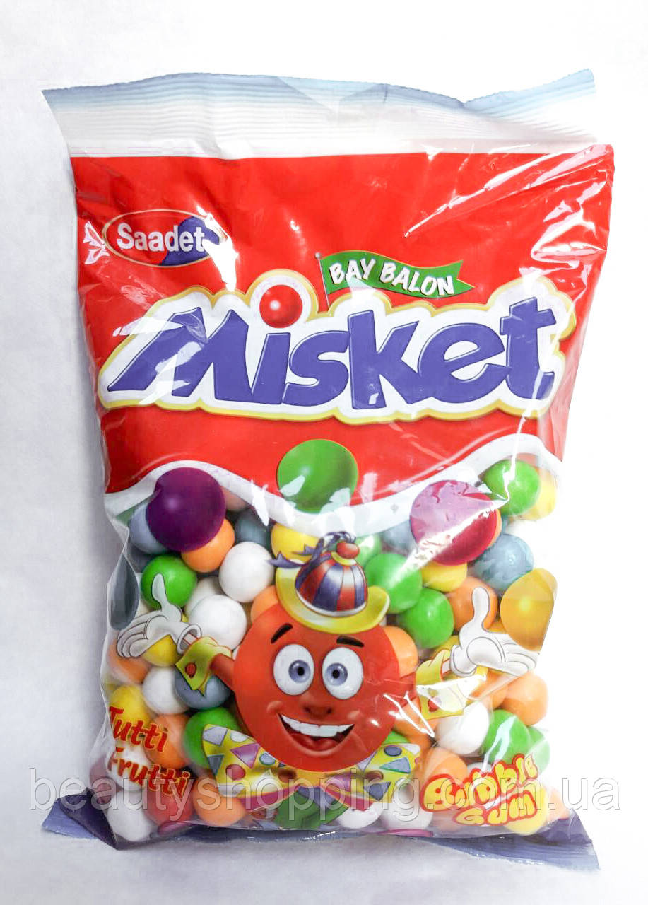 Misket Tutti Frutti міскет жувальні кульки з фруктовими смаками Туреччина 1 кг Saadet Food