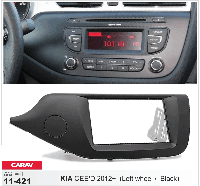 Переходная рамка CARAV 11-421 2 DIN (KIA Ceed)