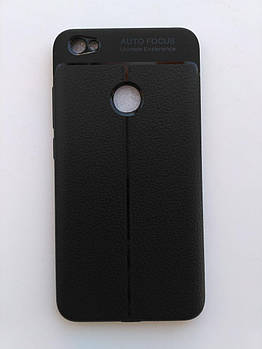 Чохол під шкіру Xiaomi Redmi Note 5A Pro Чорний