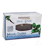 Мыло аюрведическое Мята Тулси Патанджали , Mint- Tulsi, Patanjali , 75 г