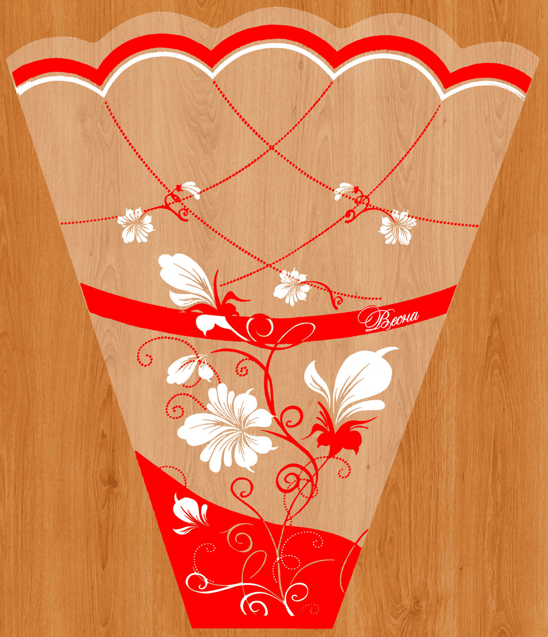 Пакети для квітів 10х30х40 см, фото 1