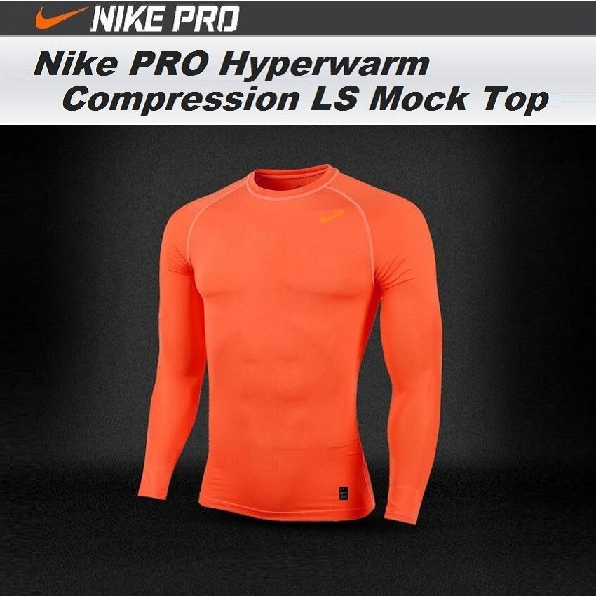 Термо-компресійну білизну Nike Pro Hyperwarm Light Compression LS Mock Top