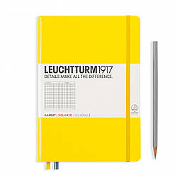 Блокнот Leuchtturm1917 середній А5 Лимонний в лінію 14,5х21 см (344798) (4004117424854)