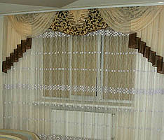 Ламбрекен 3 м. з тканиною блекаут