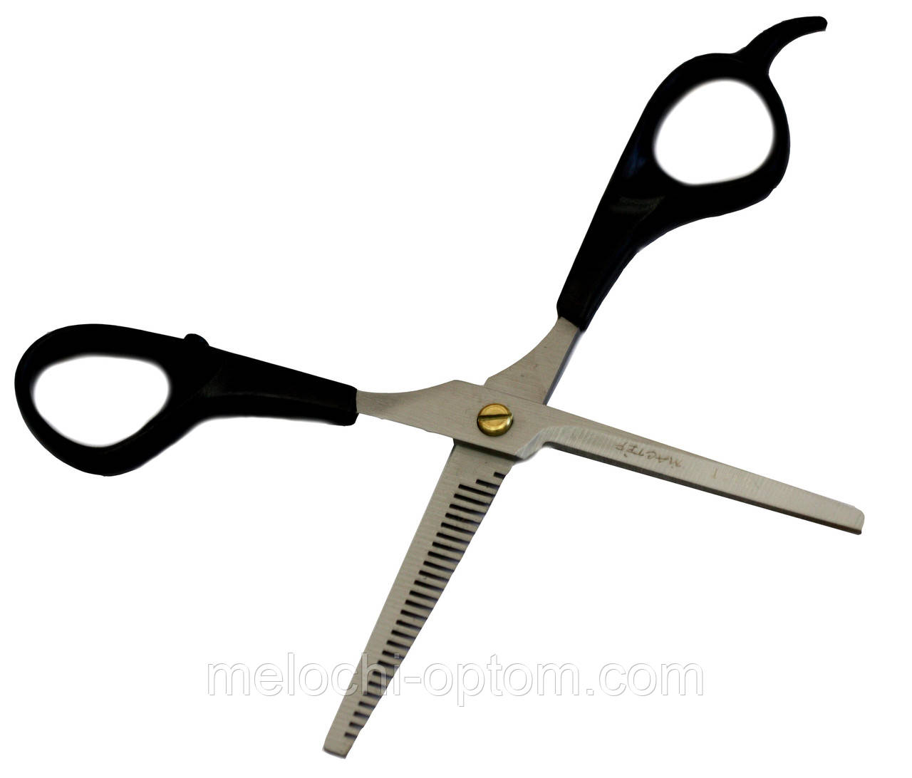 Ножницы филировочные парикмахерские с пластиковой ручкой 15см - фото 2 - id-p43002710