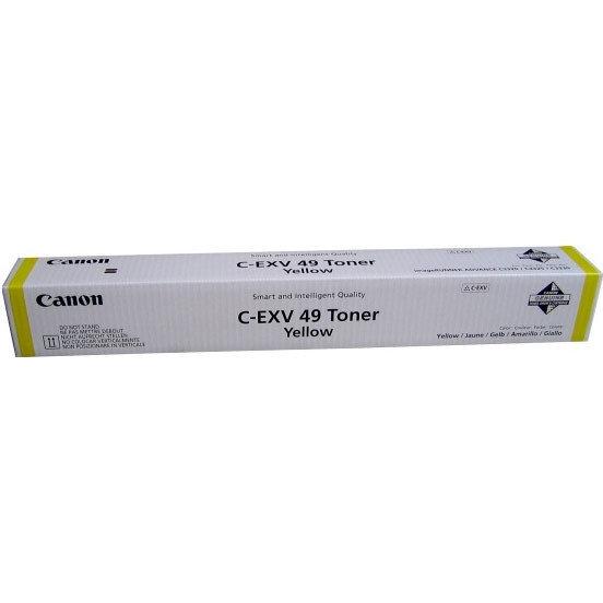 Тонер Canon C-EXV49 для iRAC33xx/35xx Yellow